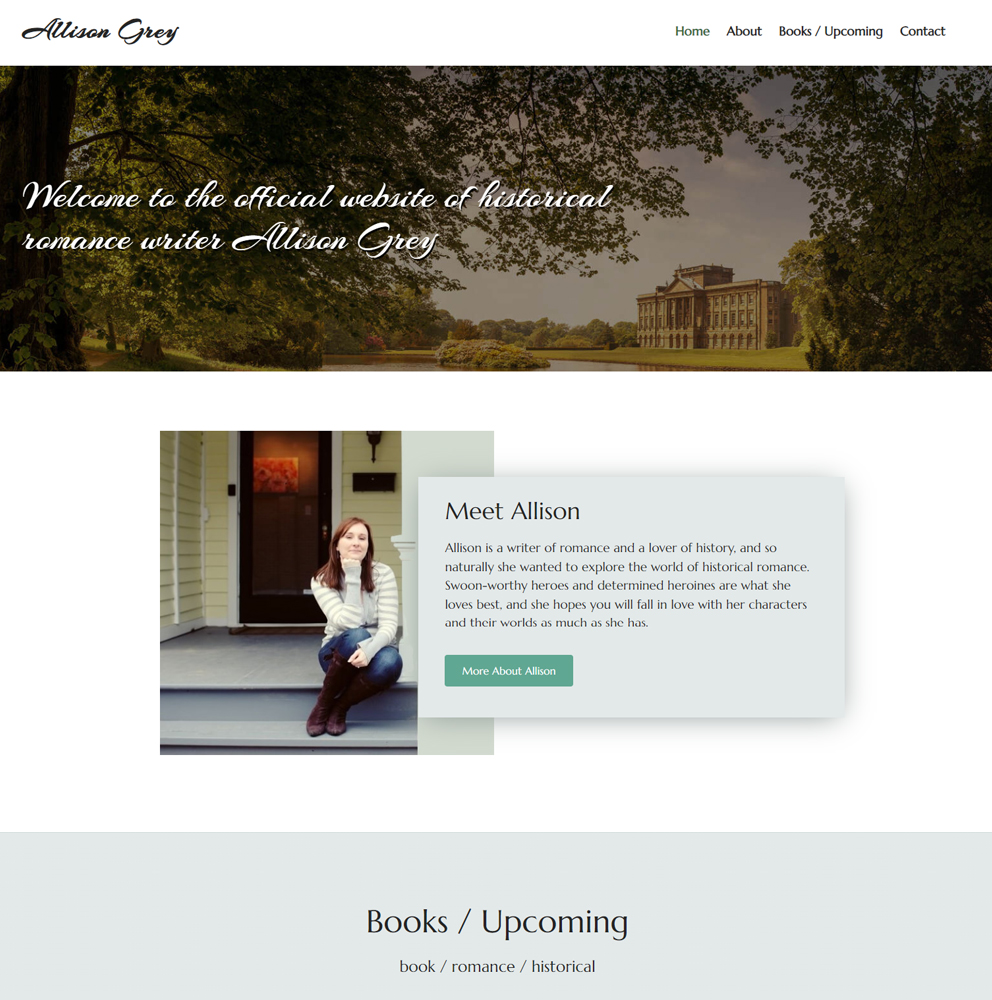Alison Grey Romance author website