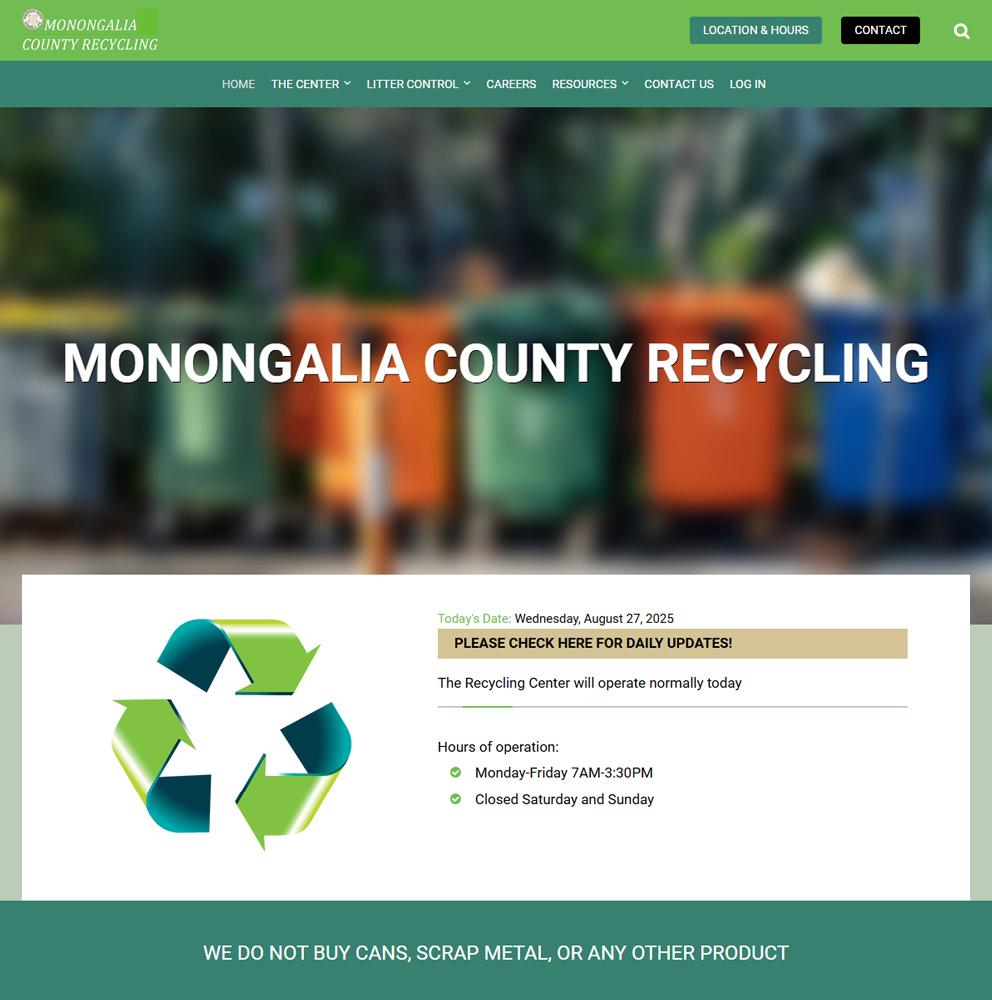 Monongalia country recycling