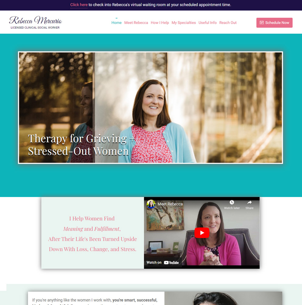 Rebecca Mercurio, licensed clinical social worker