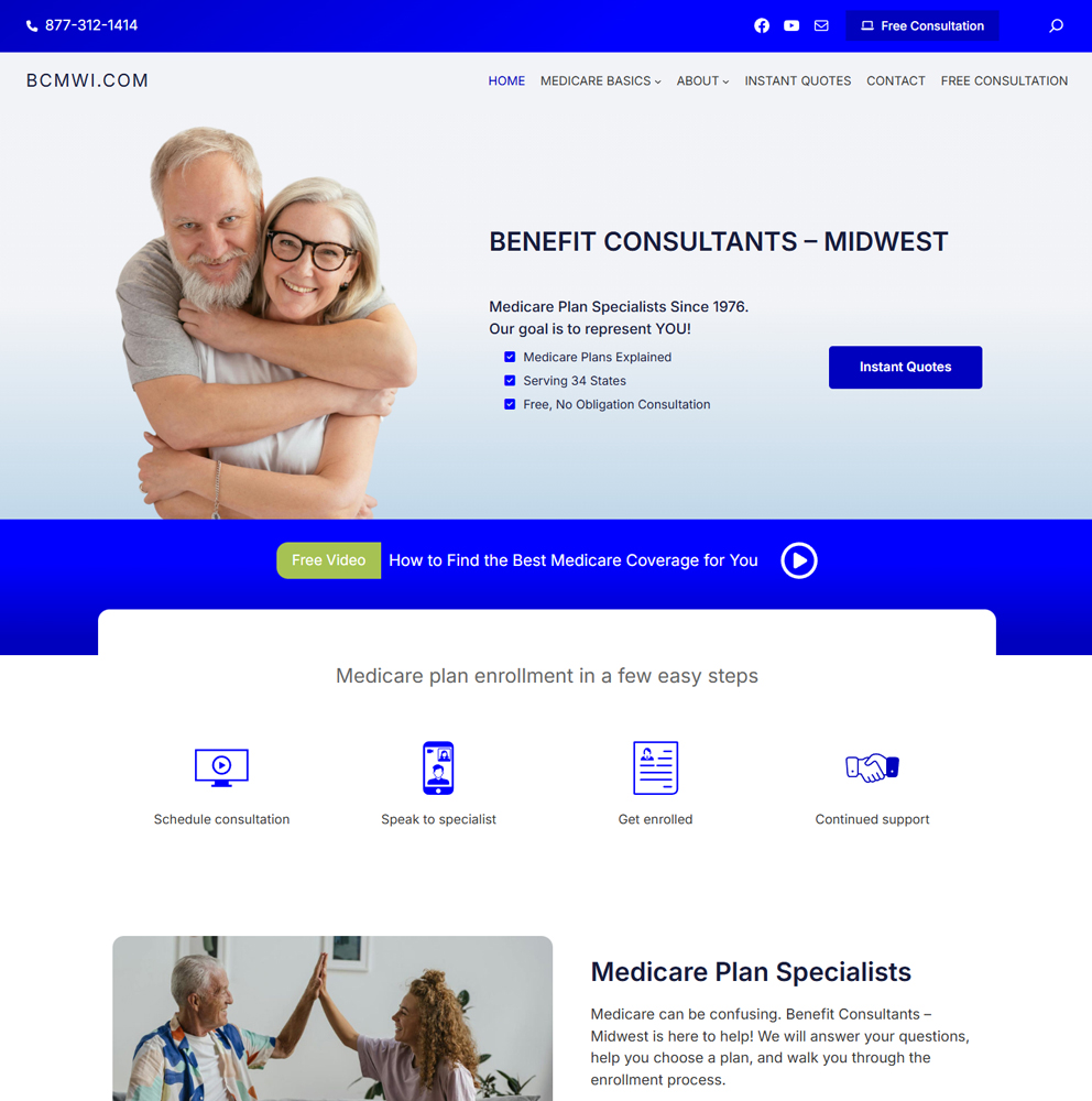 BCMWI medical consultant website