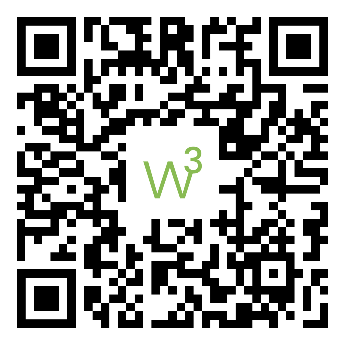 QR Code for website service request