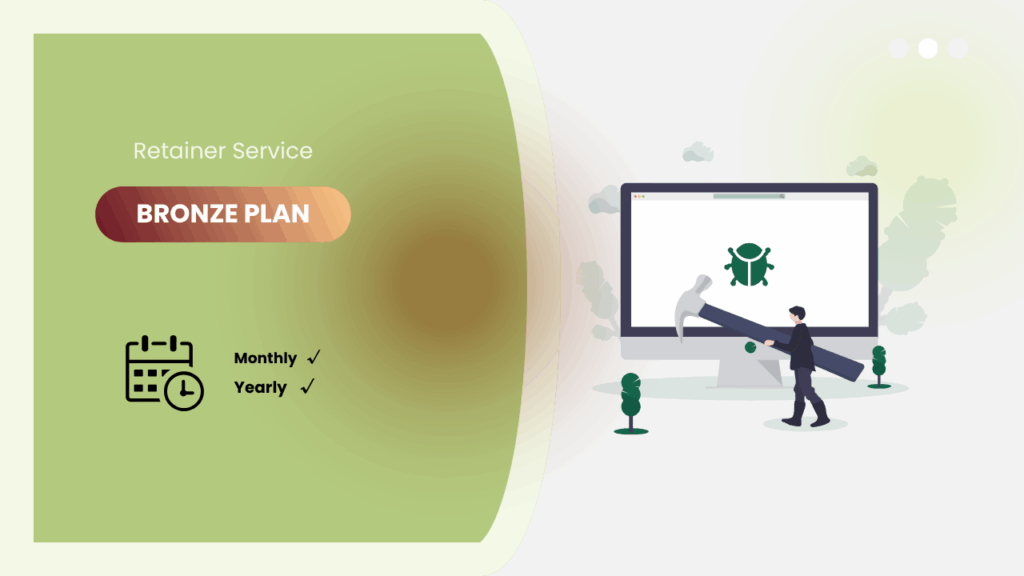 Retainer service bronze plan